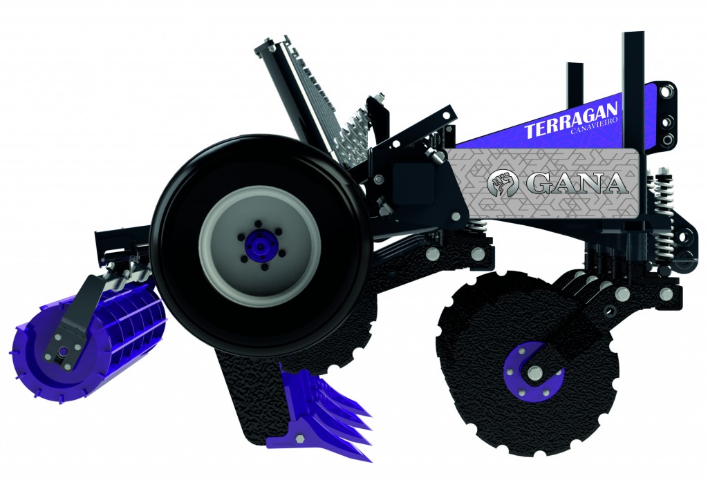 Estrutura DESCOMPACTADOR TERRAGAN CANAVIEIRO